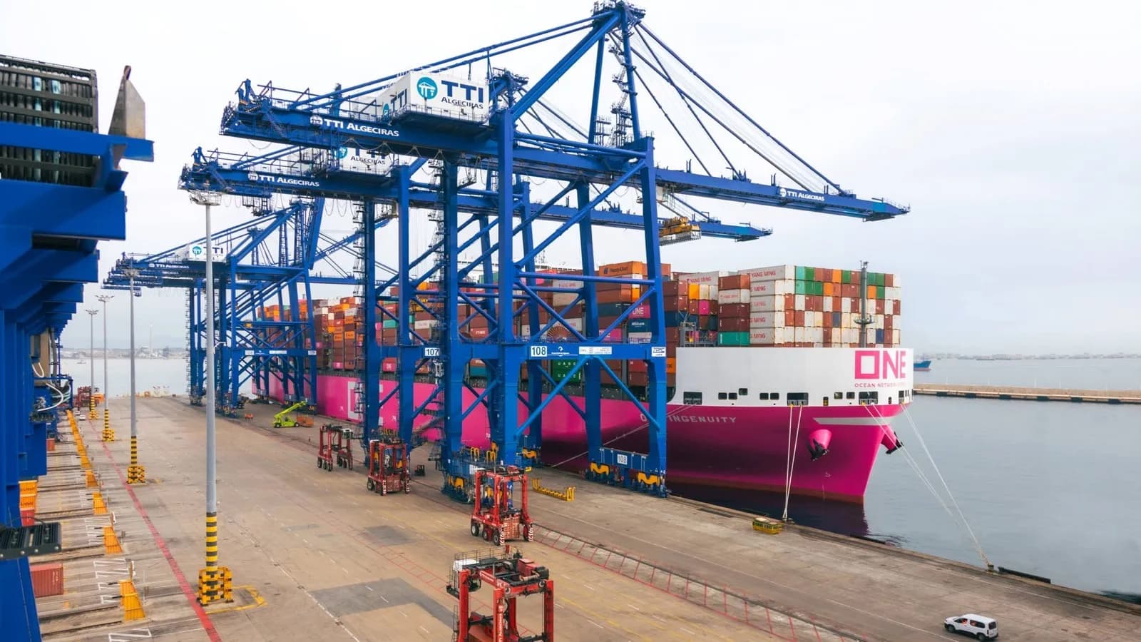 El Puerto de Algeciras registra un crecimiento del 10% en su actividad durante los dos primeros meses de 2024