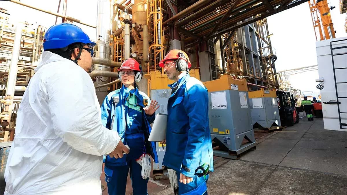 Moeve completes a scheduled shutdown of 35 days at the San Roque Energy Park with an investment of 13 million euros