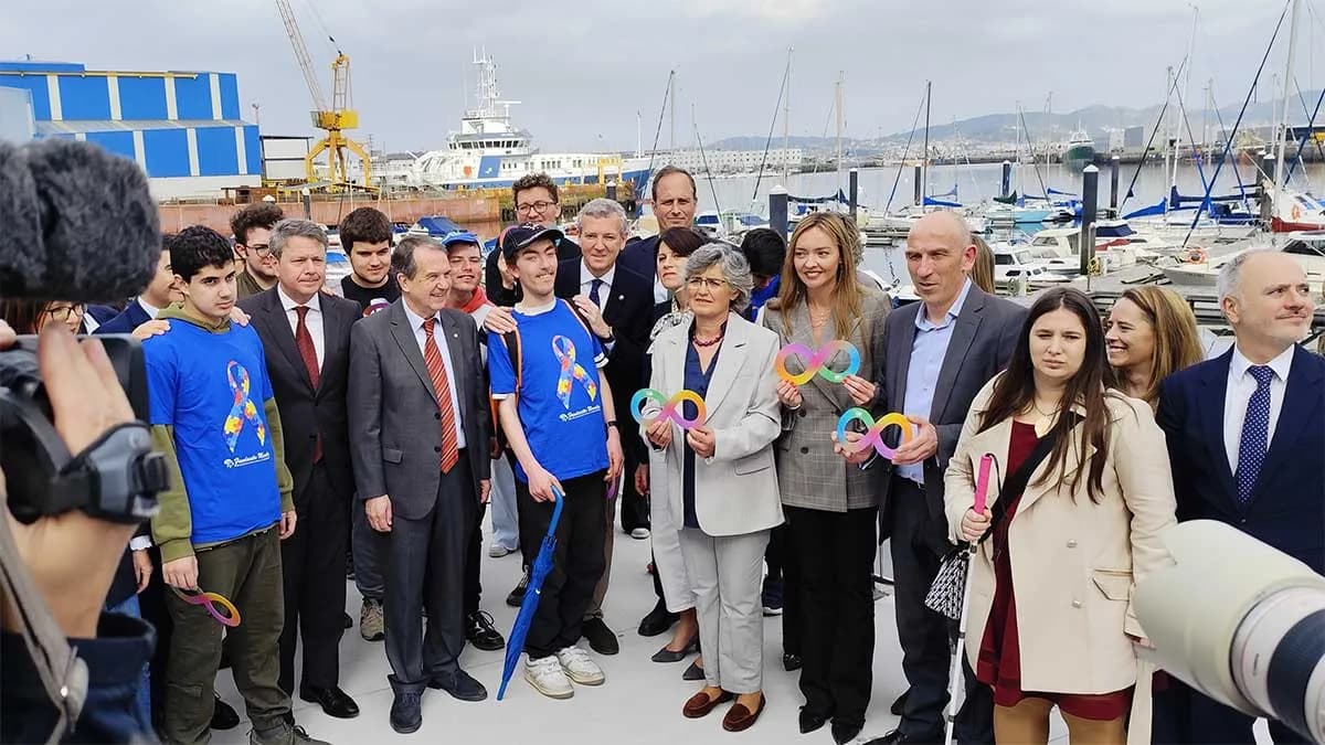 Vigo abre un nuevo paseo accesible en la zona portuaria de astilleros