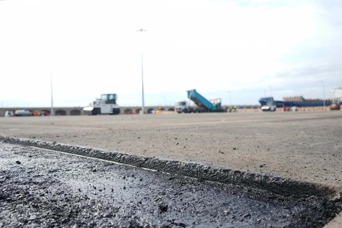 El Puerto de Tarragona comienza las obras de mejora de los pavimentos de su recinto portuario