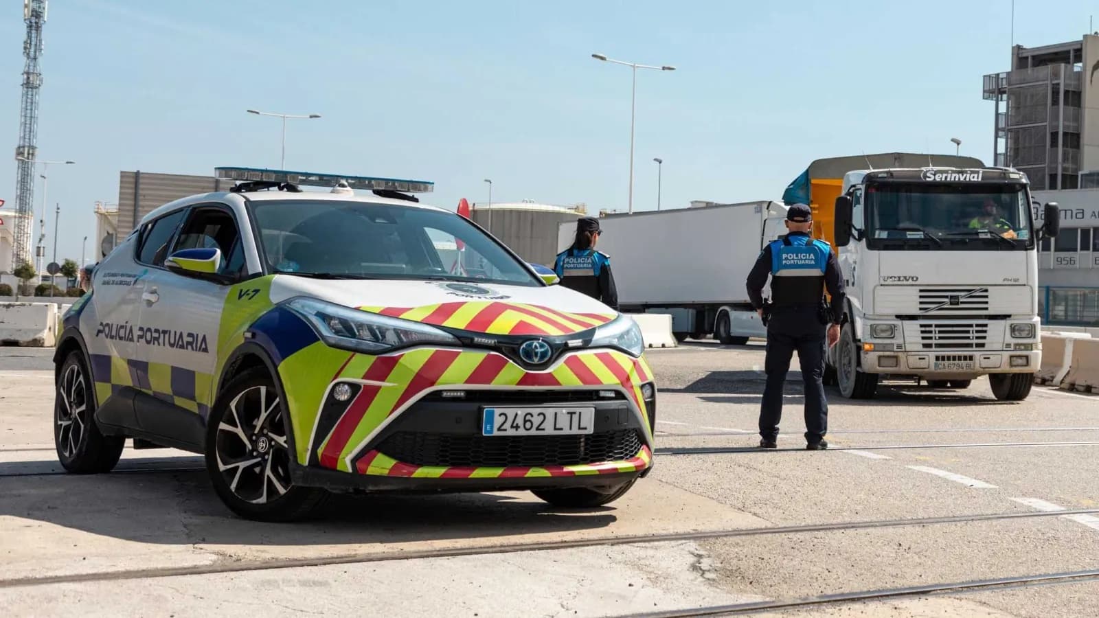El Puerto de Algeciras establece un nuevo procedimiento de acceso para camiones pesados