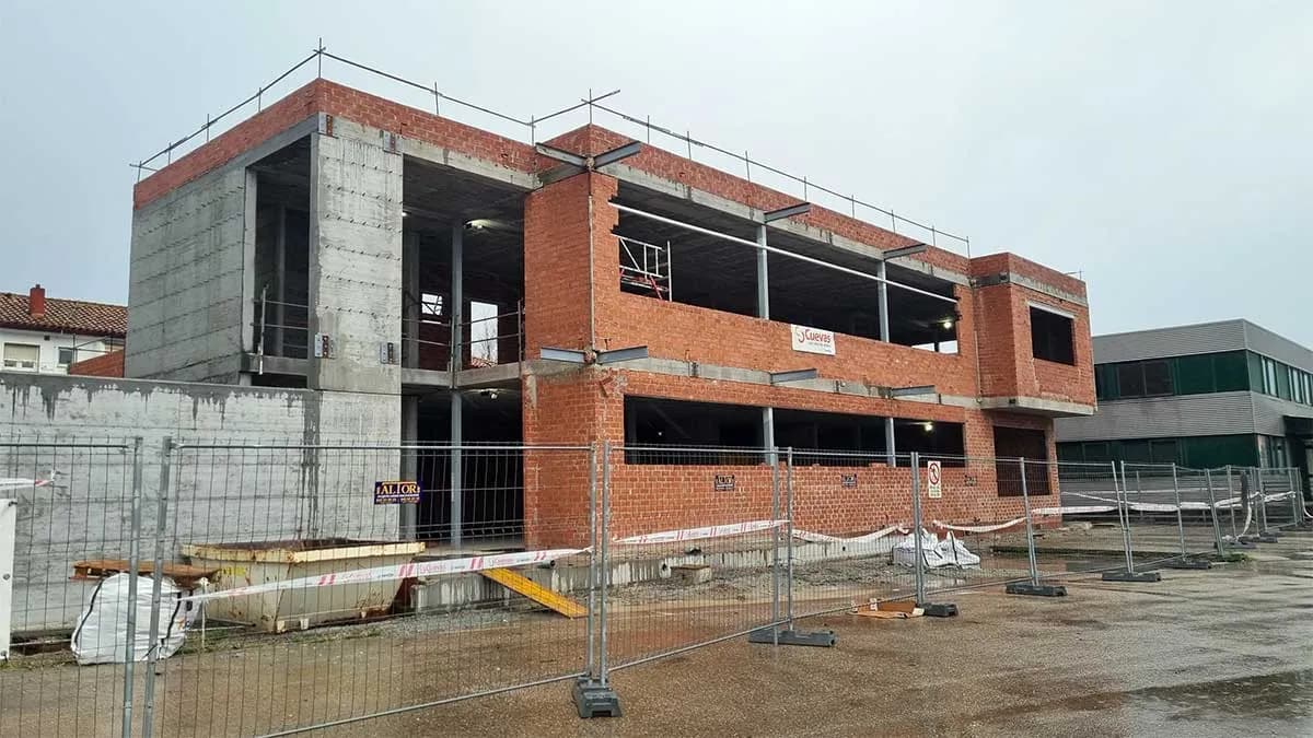 Avanzan las obras del edificio para las nuevas dependencias de la Policía Portuaria en Santander