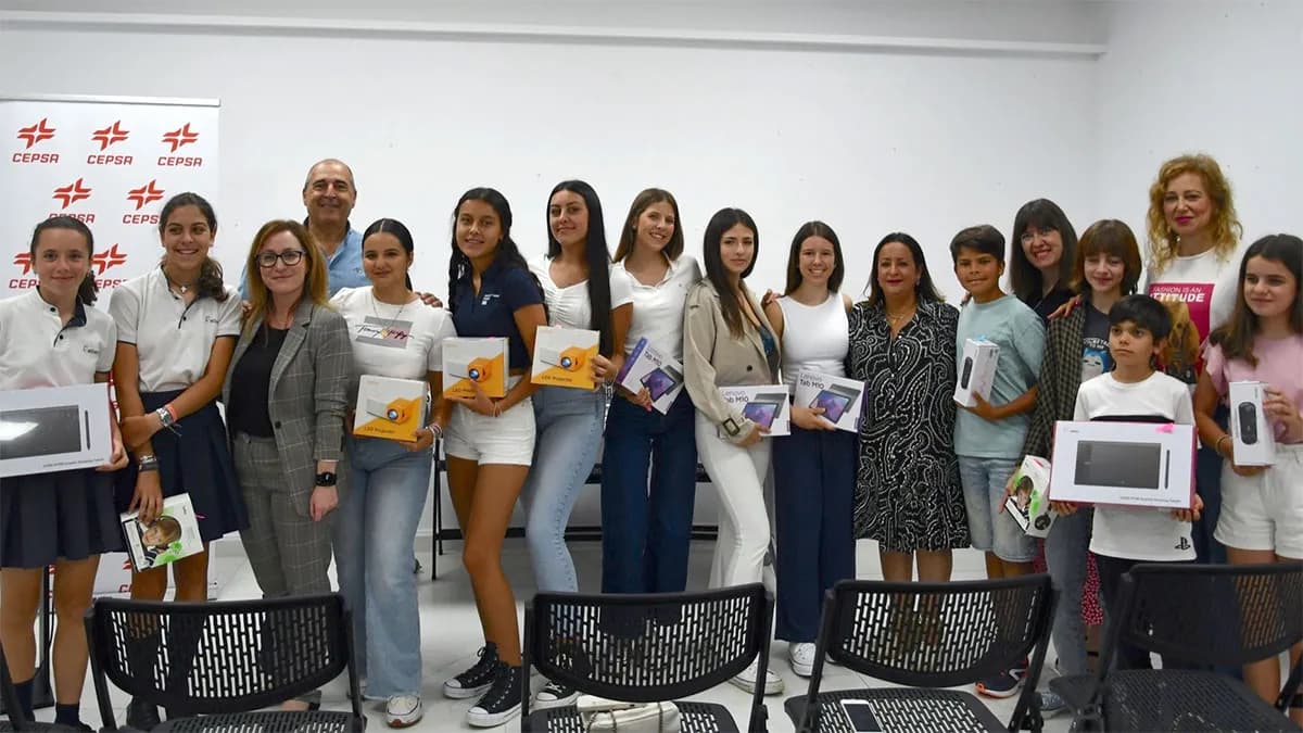 Entregados los premios escolares del Campus de la Energía y Jornadas de los Humedales de la Fundación Cepsa