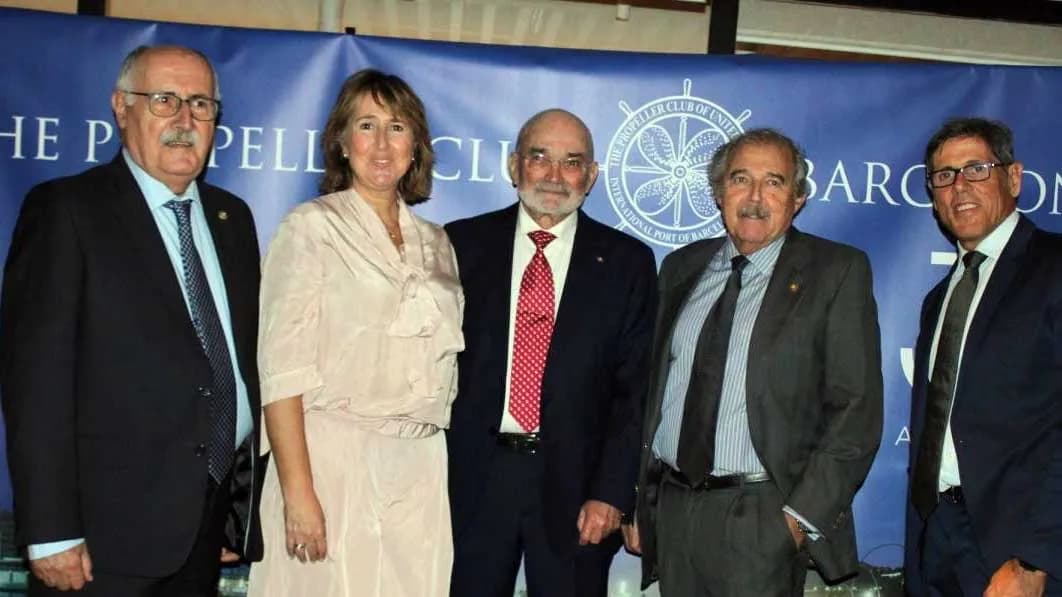 El Propeller Club de Algeciras refuerza lazos en la celebración del 30 aniversario del Propeller Club de Barcelona