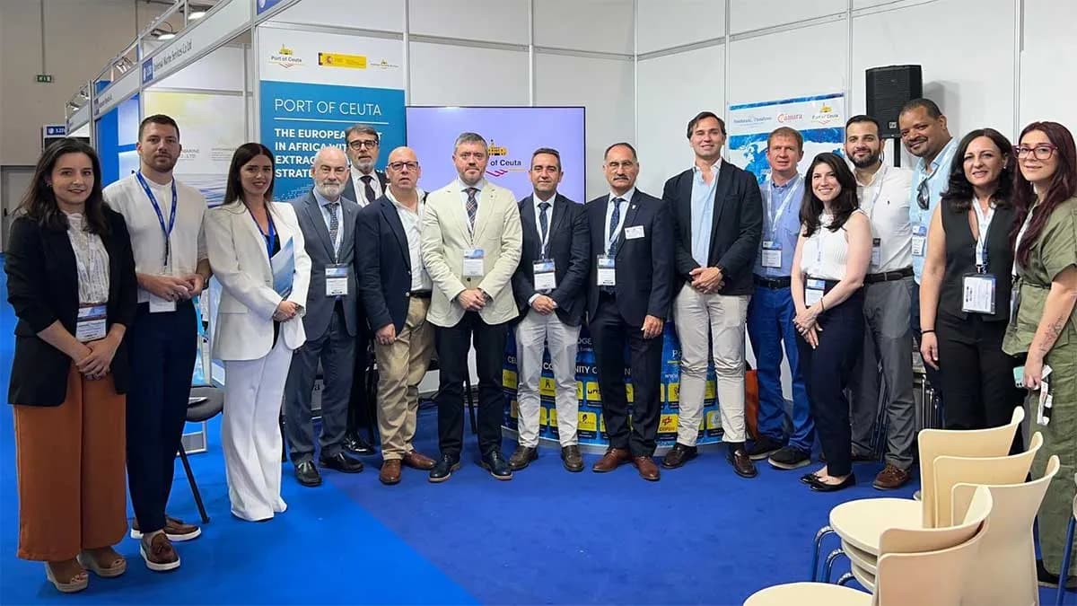 El Puerto de Ceuta presenta su oferta de servicios en Posidonia 2024