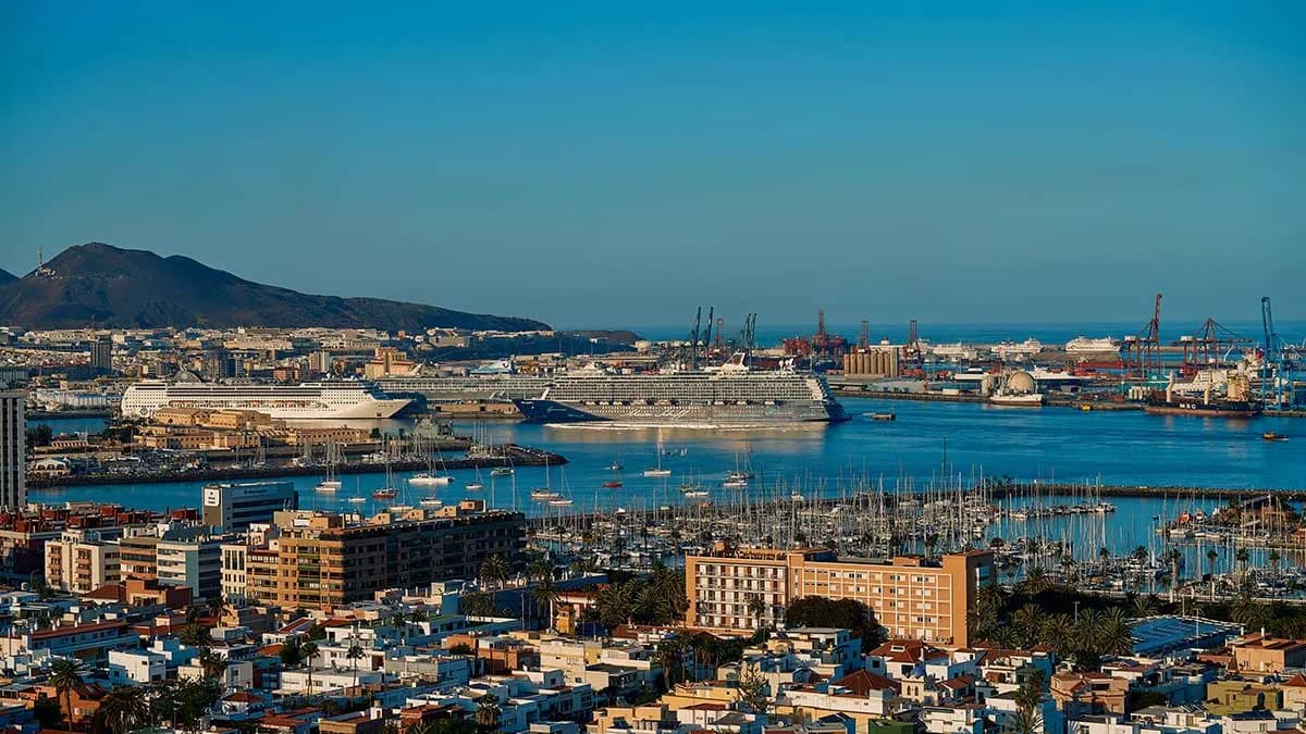 La Autoridad Portuaria de Las Palmas ha superado los 600.000 cruceristas en el primer bimestre del año