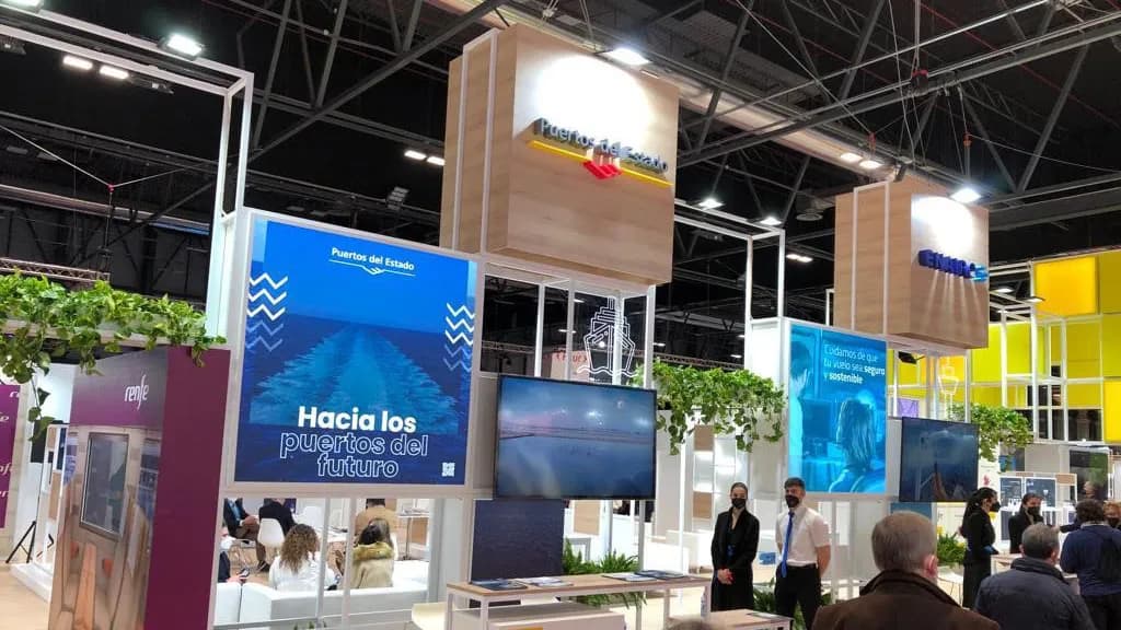 Sostenibilidad, conectividad y oferta de cruceros centran la presencia de los puertos españoles en Fitur