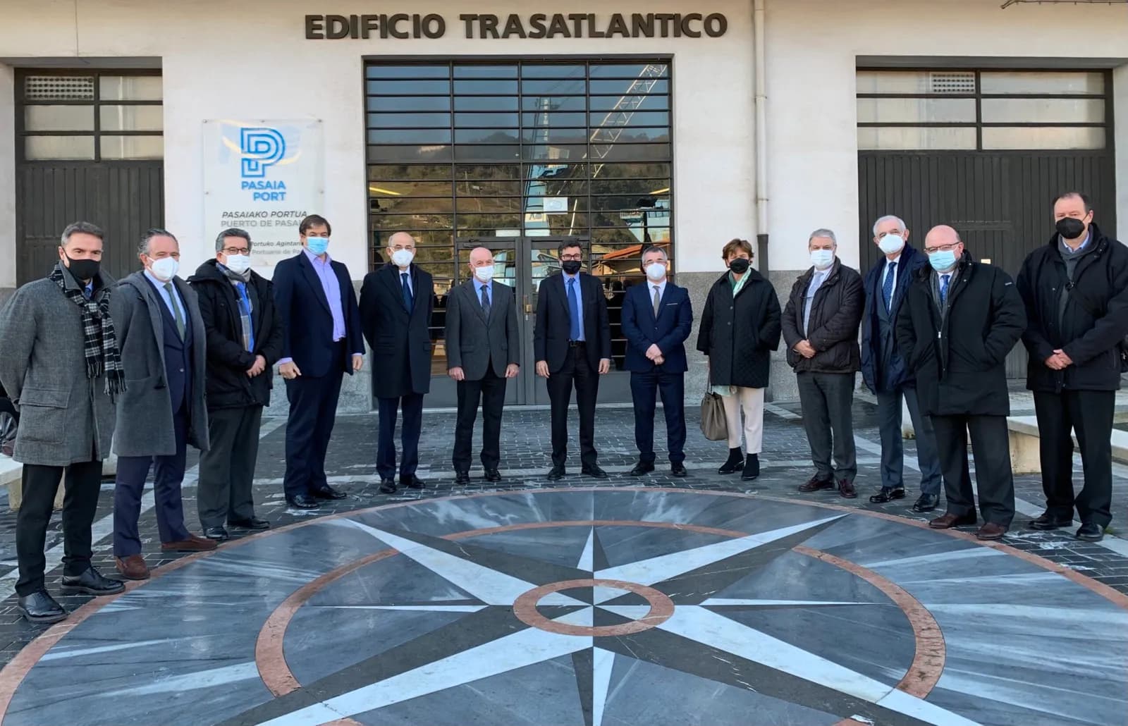 El presidente de Puertos del Estado visita el puerto de Pasaia