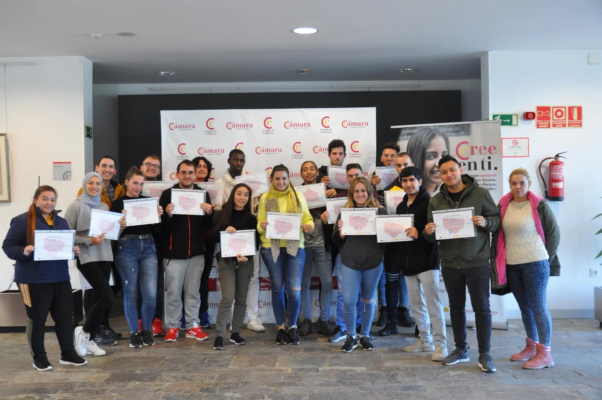 La Cámara de Comercio del Campo de Gibraltar facilita el acceso al empleo de 150 jóvenes