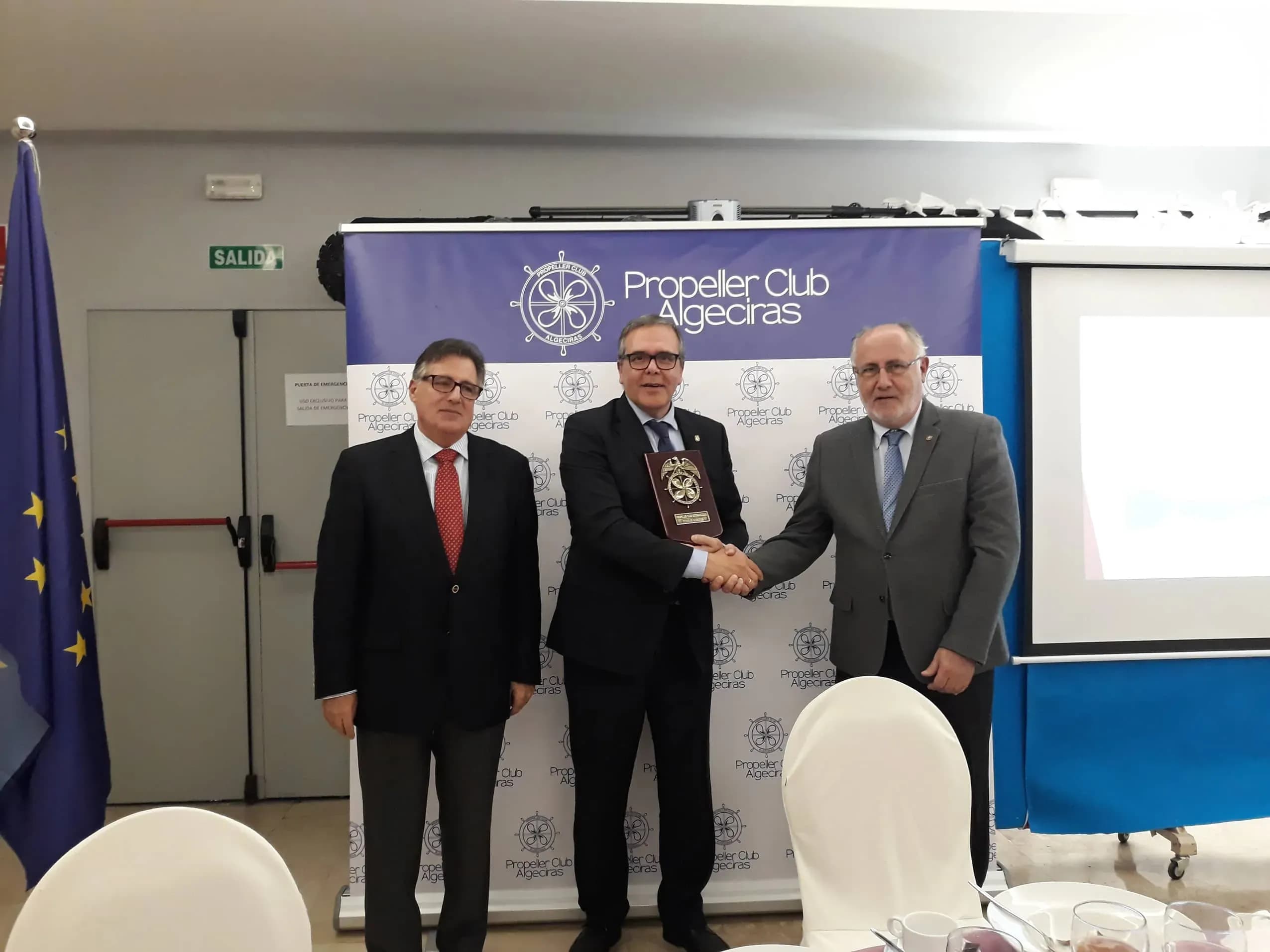 Fenoy protagoniza el último almuerzo-coloquio del Propeller Club Algeciras