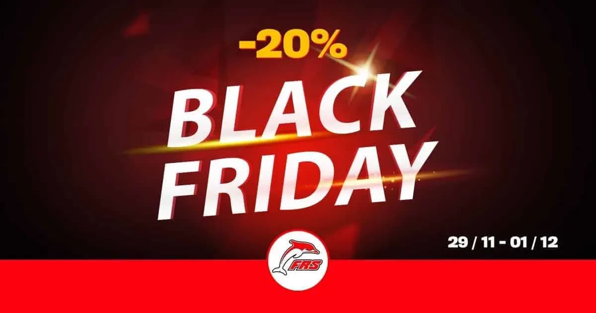FRS celebra el Black Friday con descuentos del 20%