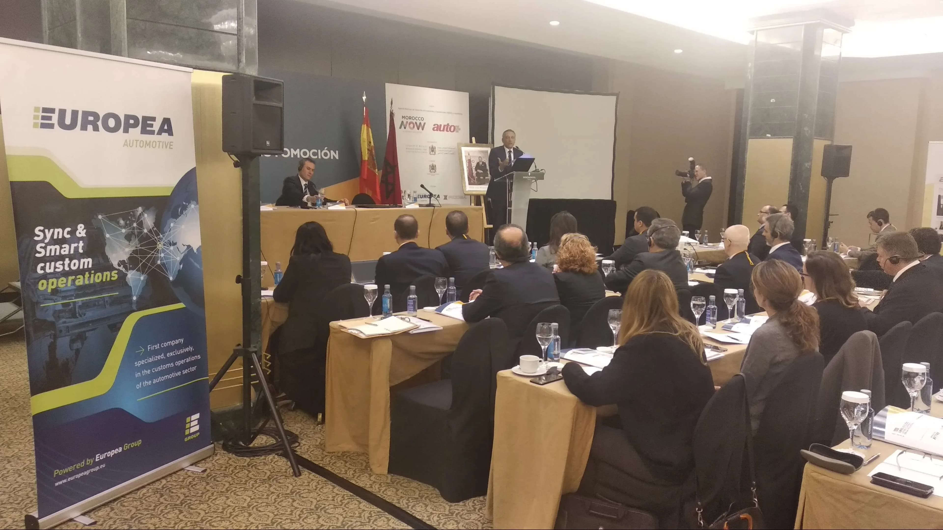 Europea Group participa en Madrid en un congreso sobre oportunidades del sector de la automoción en Marruecos