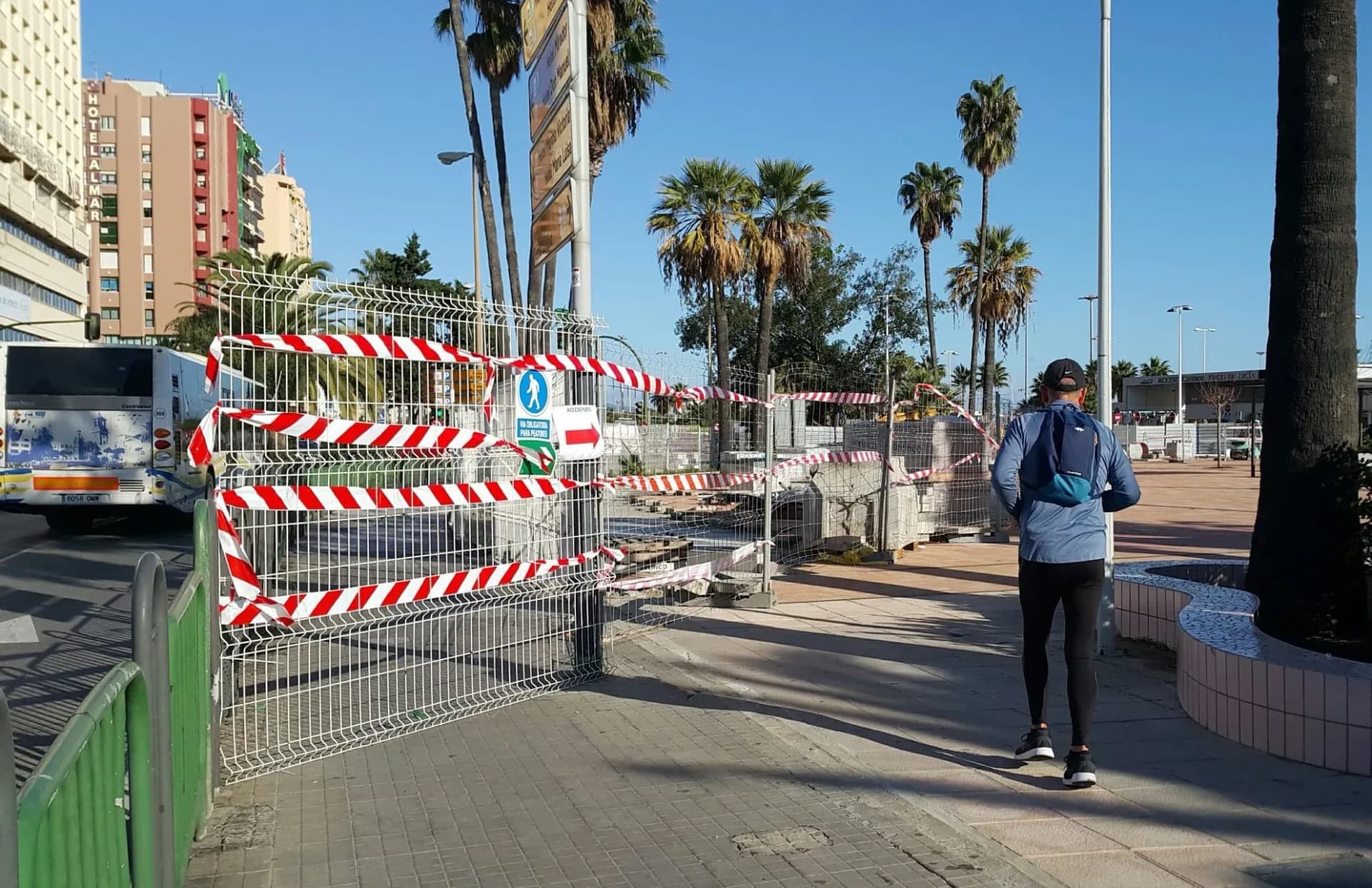 La APBA procede a la apertura parcial de la segunda fase del acceso central `Paco de Lucía´