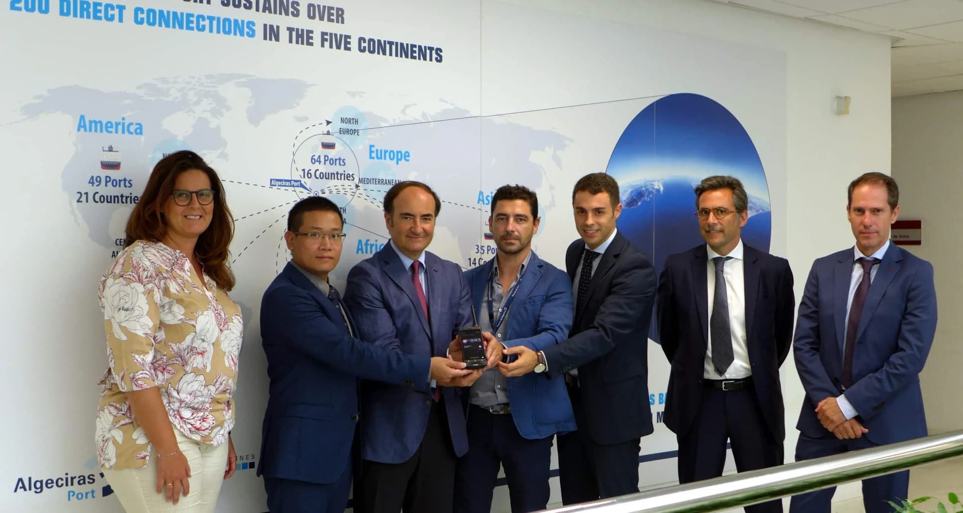 El Puerto de Algeciras y Huawei presentan su Sistema Avanzado de Comunicación Radio