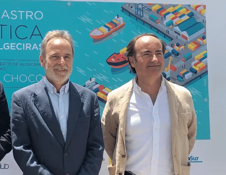 Landaluce, satisfecho por el crecimiento del puerto de Algeciras, para el que vuelve a reclamar mejoras