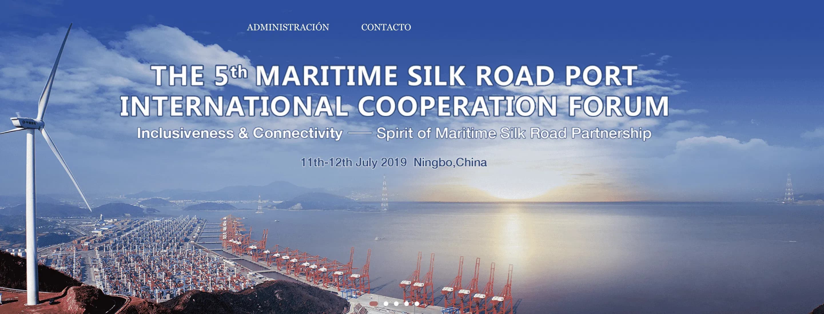 El Puerto de Algeciras, con un papel relevante en el V Foro Internacional de Cooperación Marítima de Ningbo