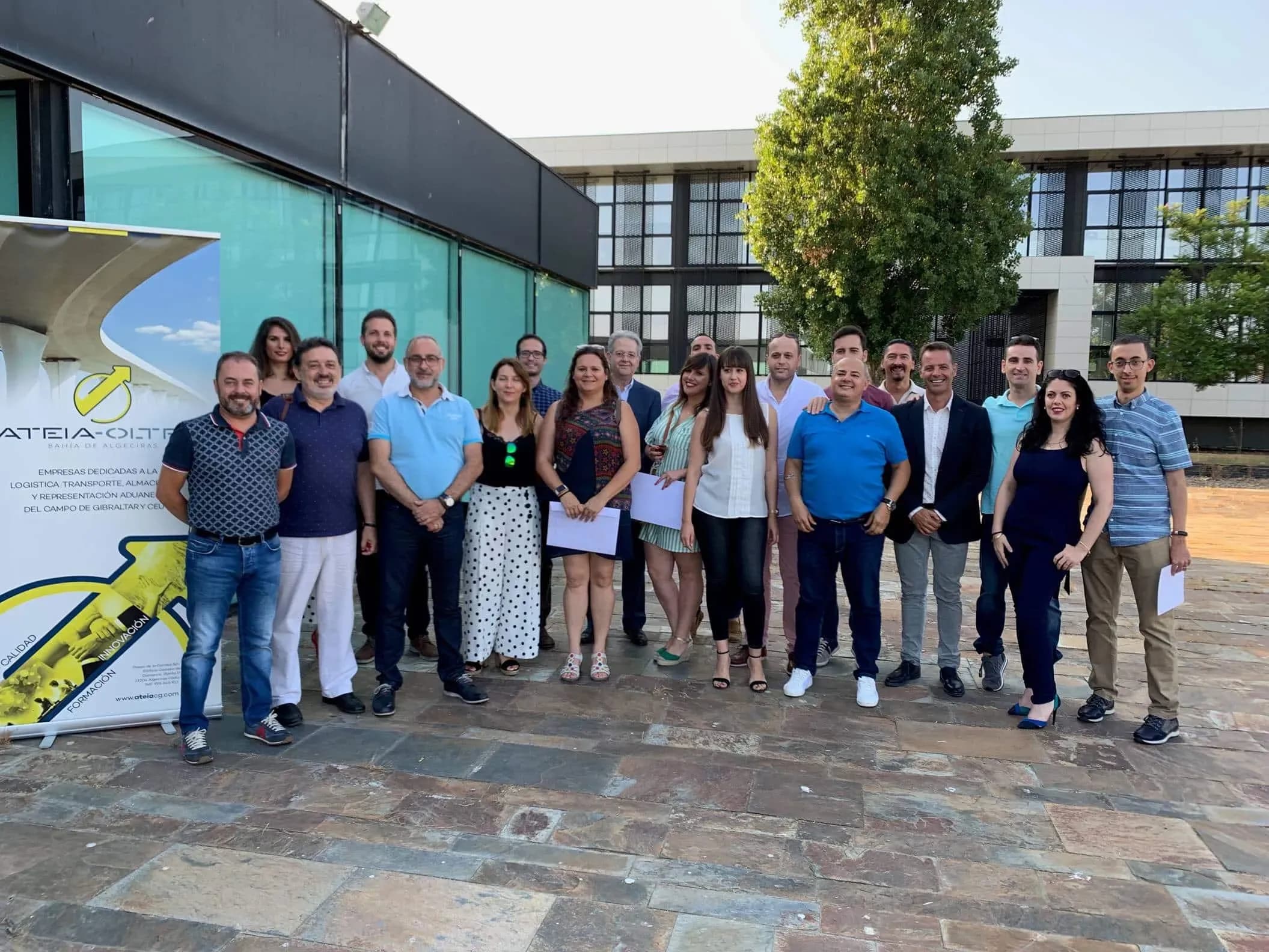 Ateia entrega los certificados de formación a más de 40 alumnos de representación aduanera