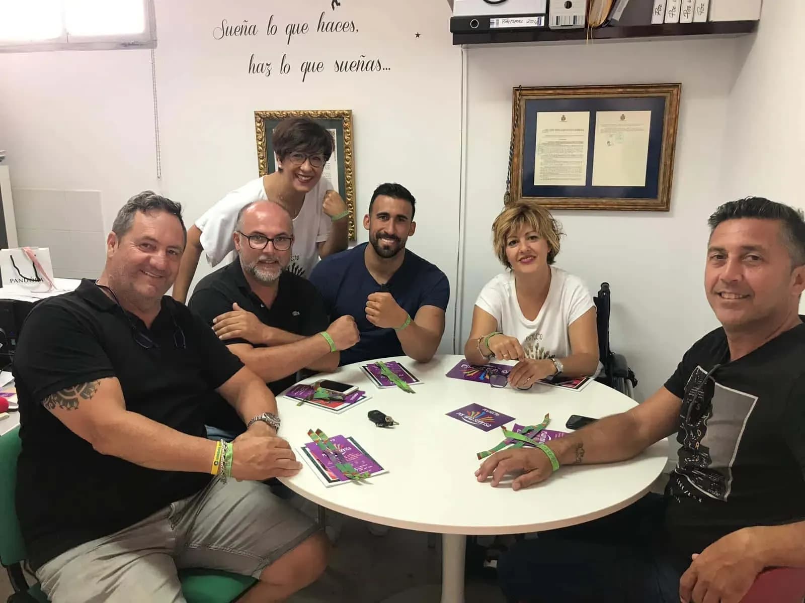 Coordinadora TPA tiende su mano solidaria a la asociación `Por una sonrisa´