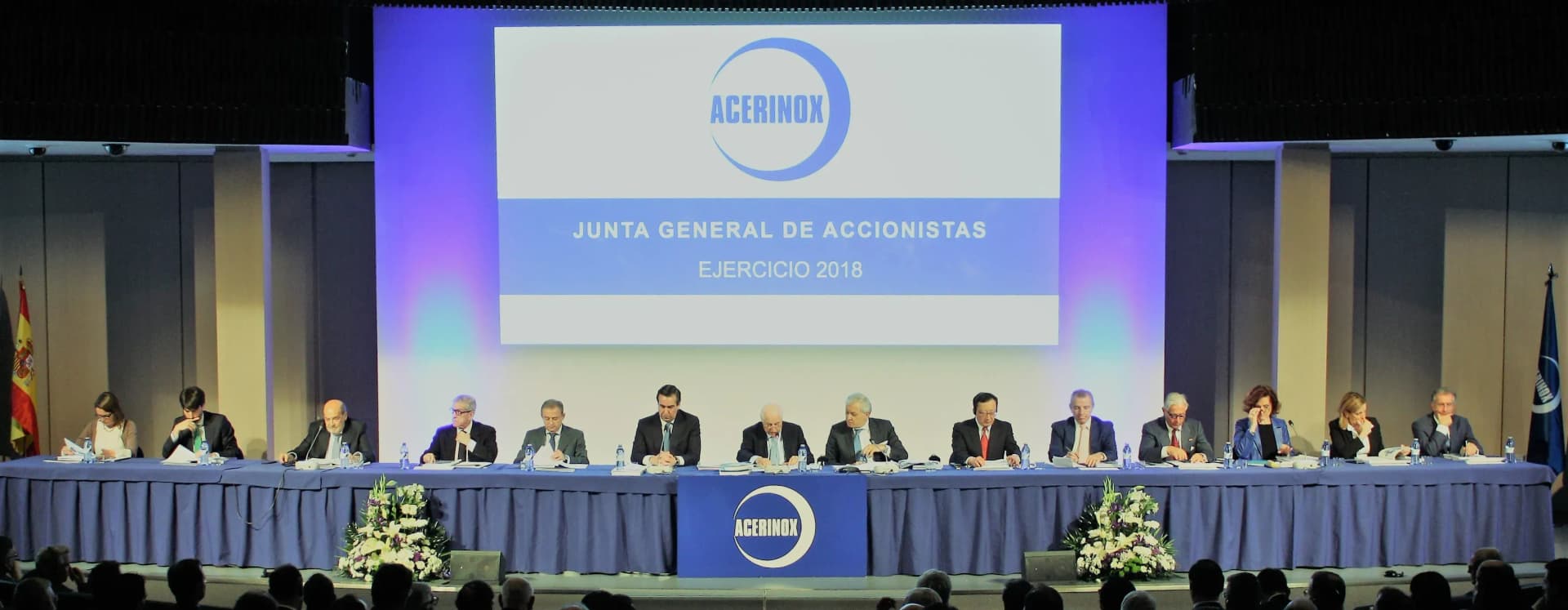 La Junta de Accionistas de Acerinox aprueba un aumento de un 11% del dividendo y cambios en el Consejo de Administración
