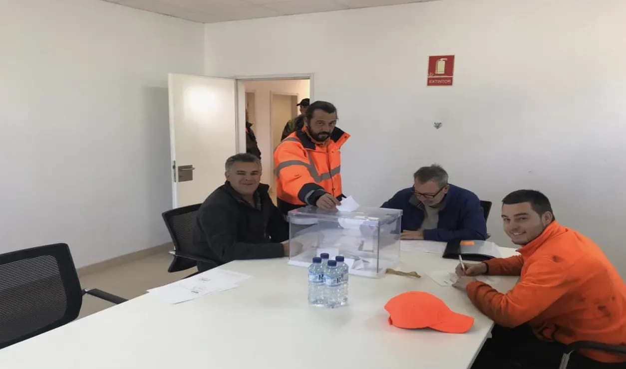 Coordinadora se impone en las elecciones de Yilpor Huelva S.L.