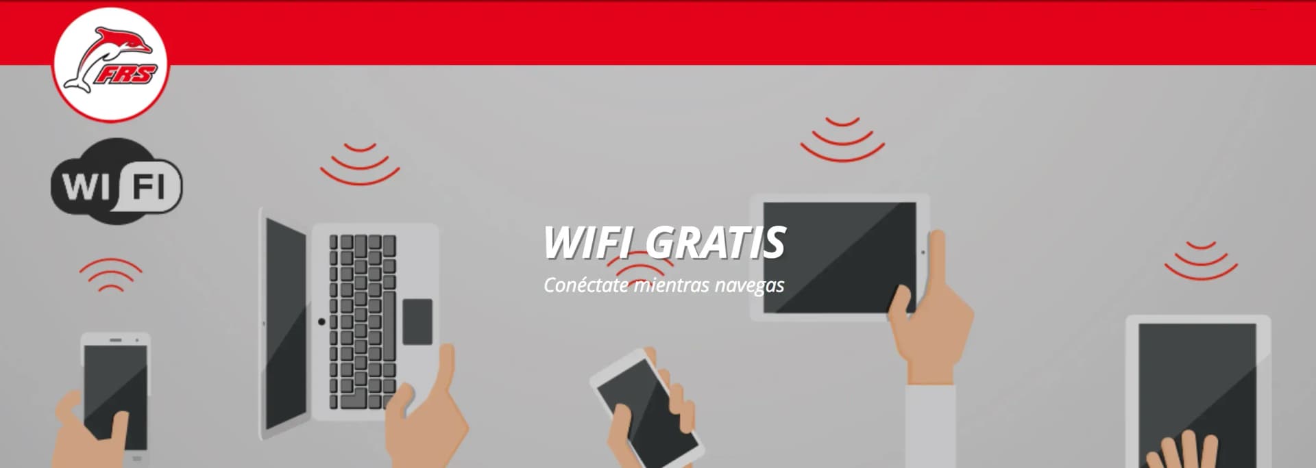 FRS ofrece WiFi gratis a los pasajeros de sus fast ferries