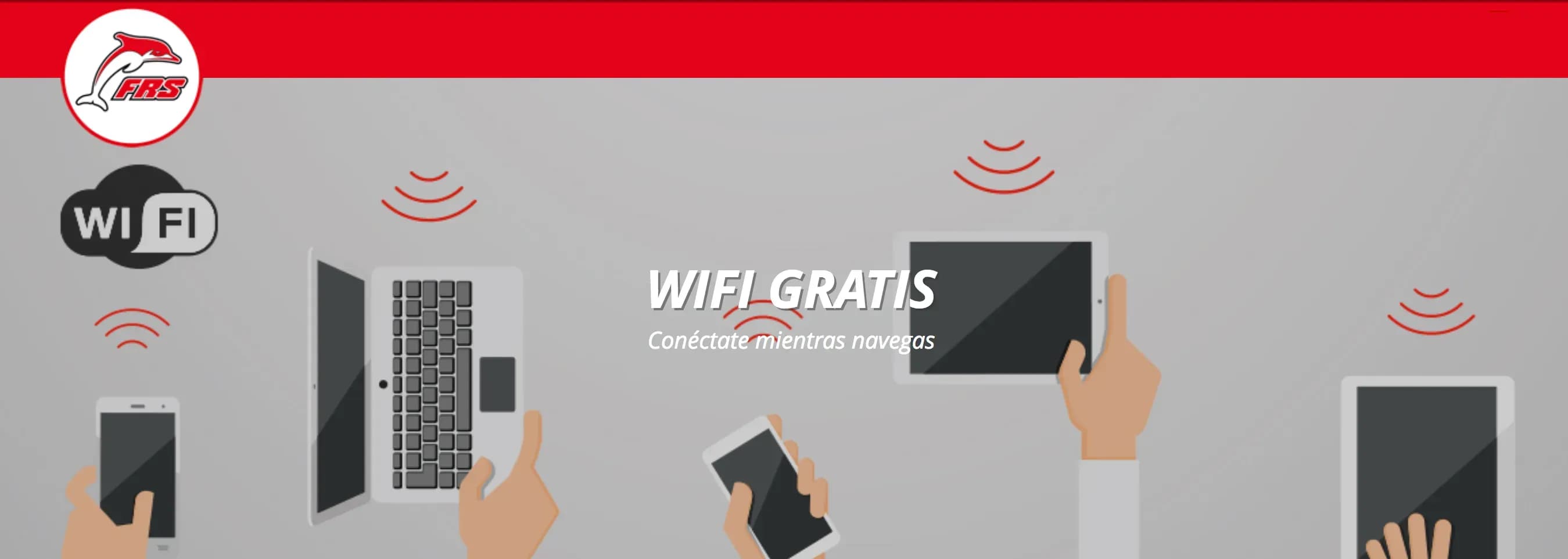 FRS ofrece WiFi gratis a los pasajeros de sus fast ferries