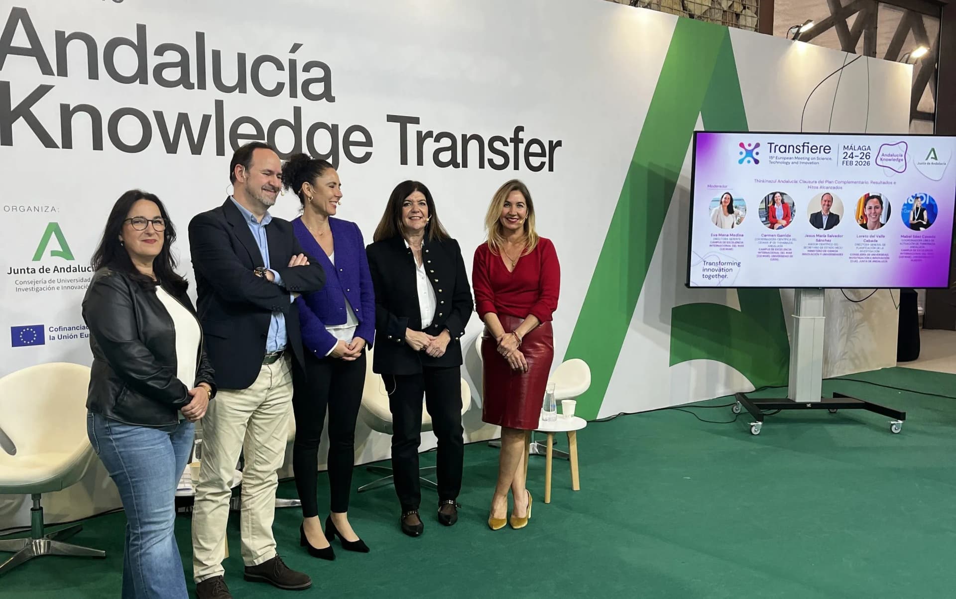 ThinkInAzul Andalucía clausura su actividad en TRANSFIERE