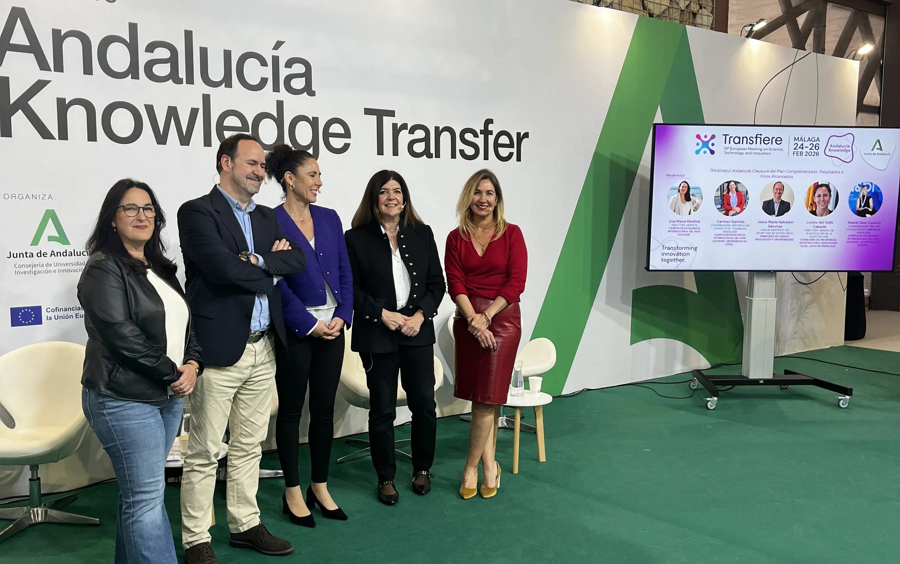 ThinkInAzul Andalucía clausura su actividad en TRANSFIERE