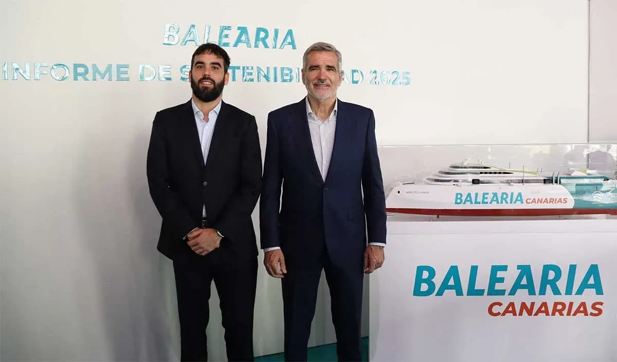 Baleària increases its revenue by 16% in 2025 and raises the profit to 63 million