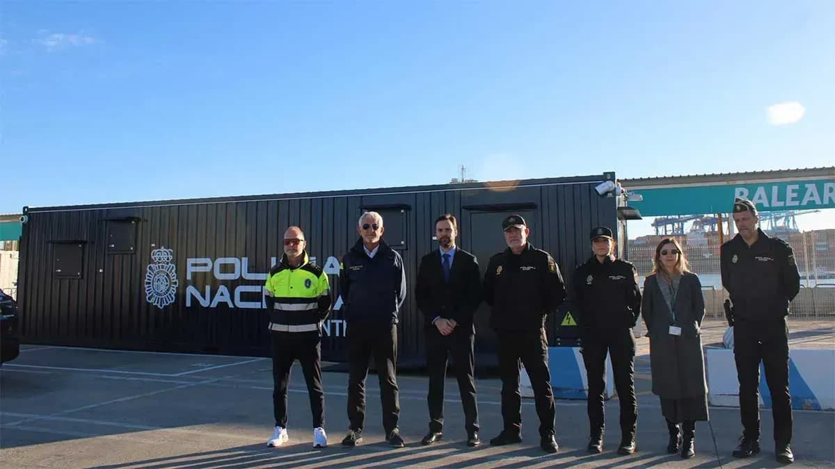 La Autoridad Portuaria de Valencia activa el nuevo puesto de control de seguridad fronteriza