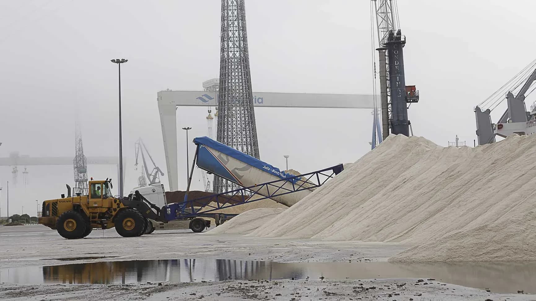 El Puerto de la Bahía de Cádiz registra 380.000 toneladas de tráfico en enero pese al impacto de las borrascas