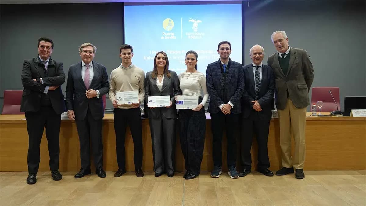 Sevitrade participa en la entrega del Premio al Mejor TFM de la Cátedra Puerto de Sevilla