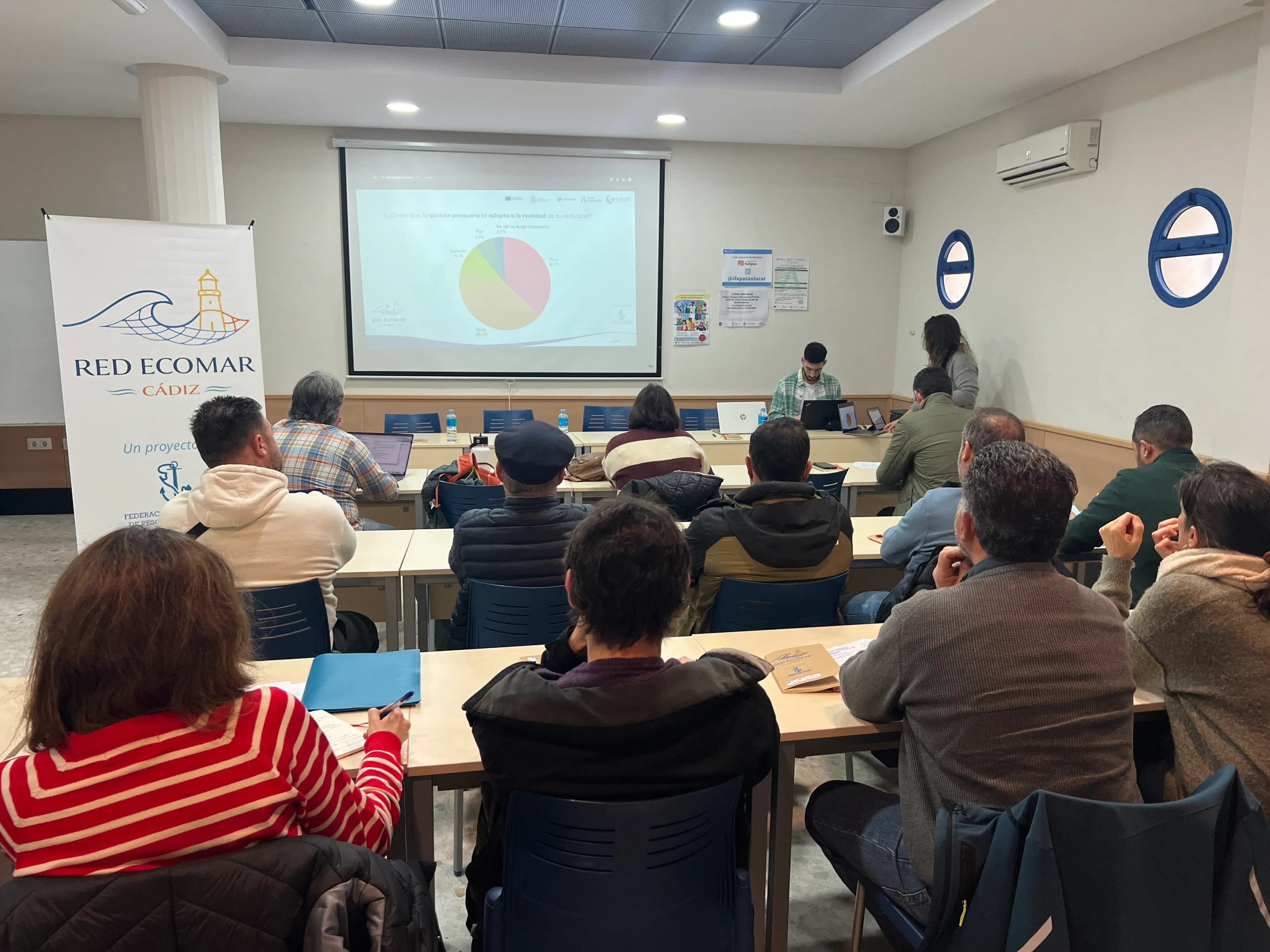 Sanlúcar acoge un taller sectorial sobre pesca artesanal y marisqueo en la Reserva del Guadalquivir