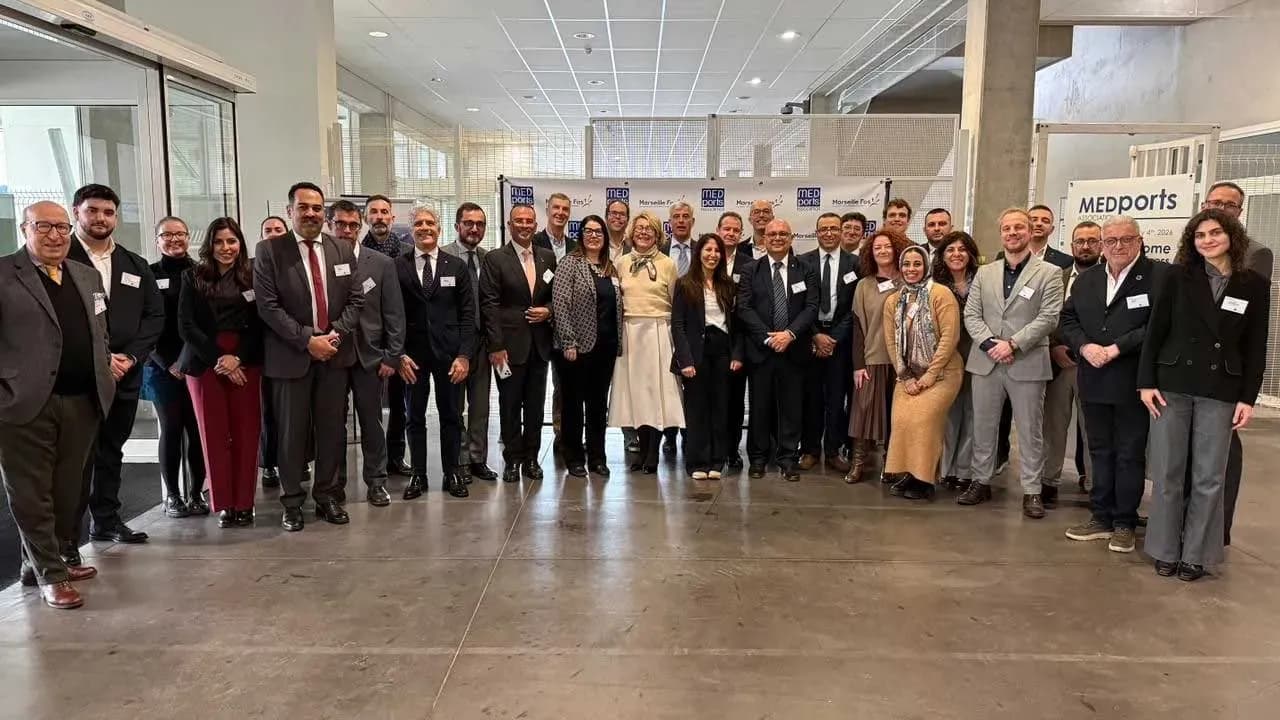 El puerto de Algeciras presenta sus proyectos de corredores verdes en un seminario de MEDPorts de Marsella