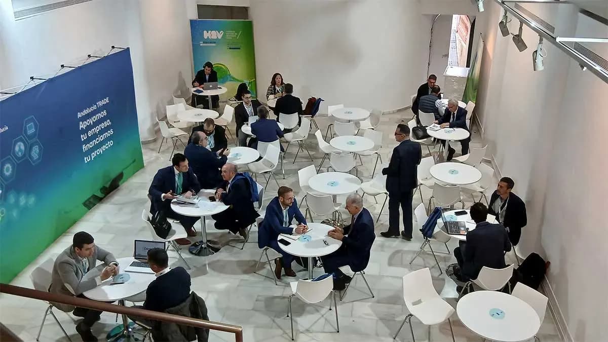 Andalucía TRADE organiza más de 400 encuentros empresariales en el Congreso de Hidrógeno Verde de Huelva