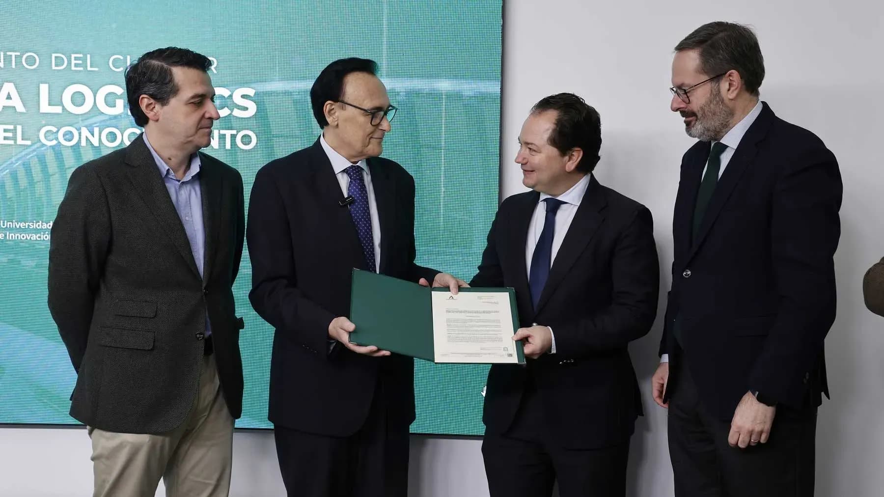 Andalucía Logistics recibe la acreditación como clúster de innovación del sistema andaluz del conocimiento