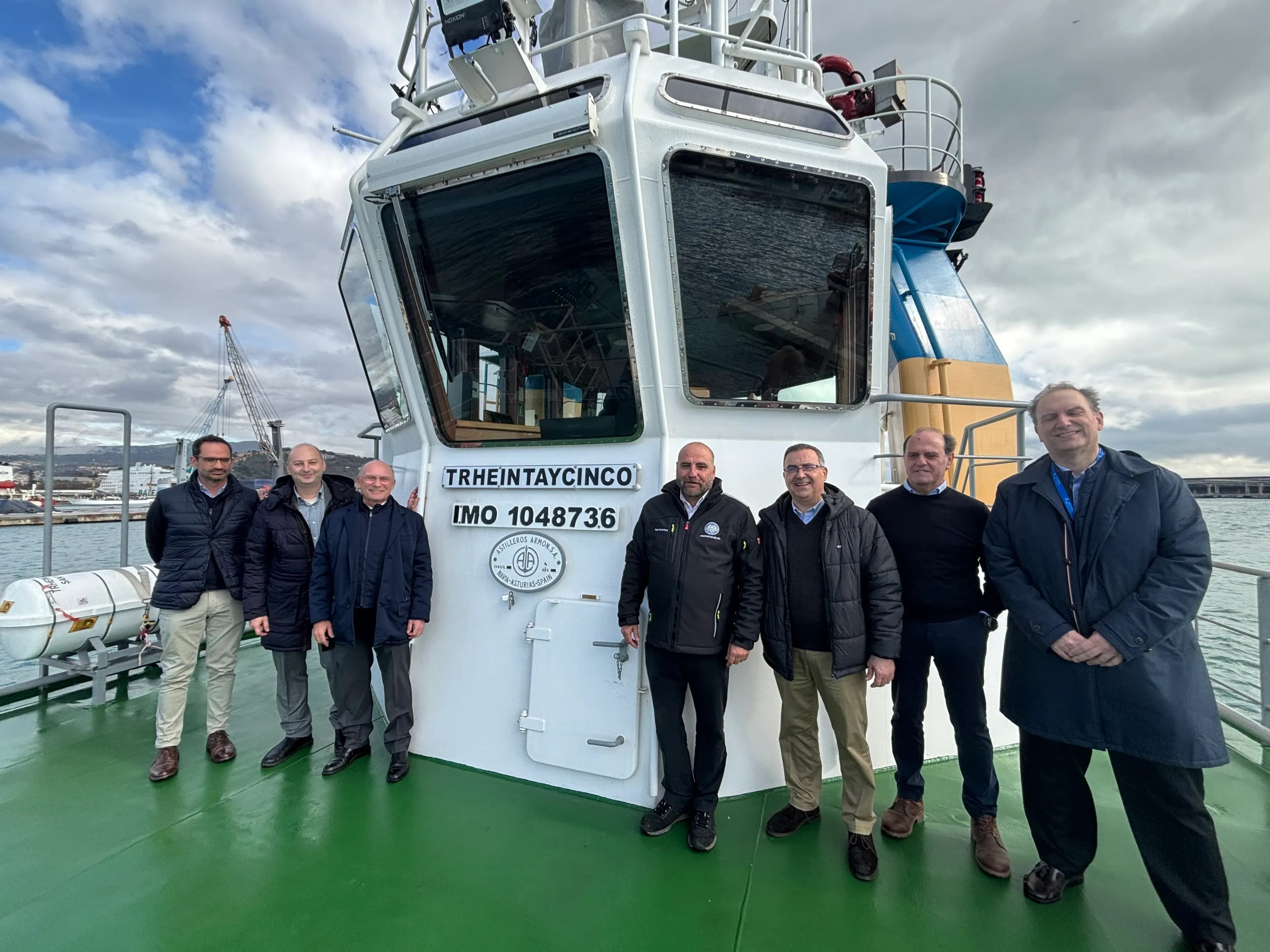 El Puerto de Málaga refuerza su flota sostenible con la incorporación de un nuevo remolcador