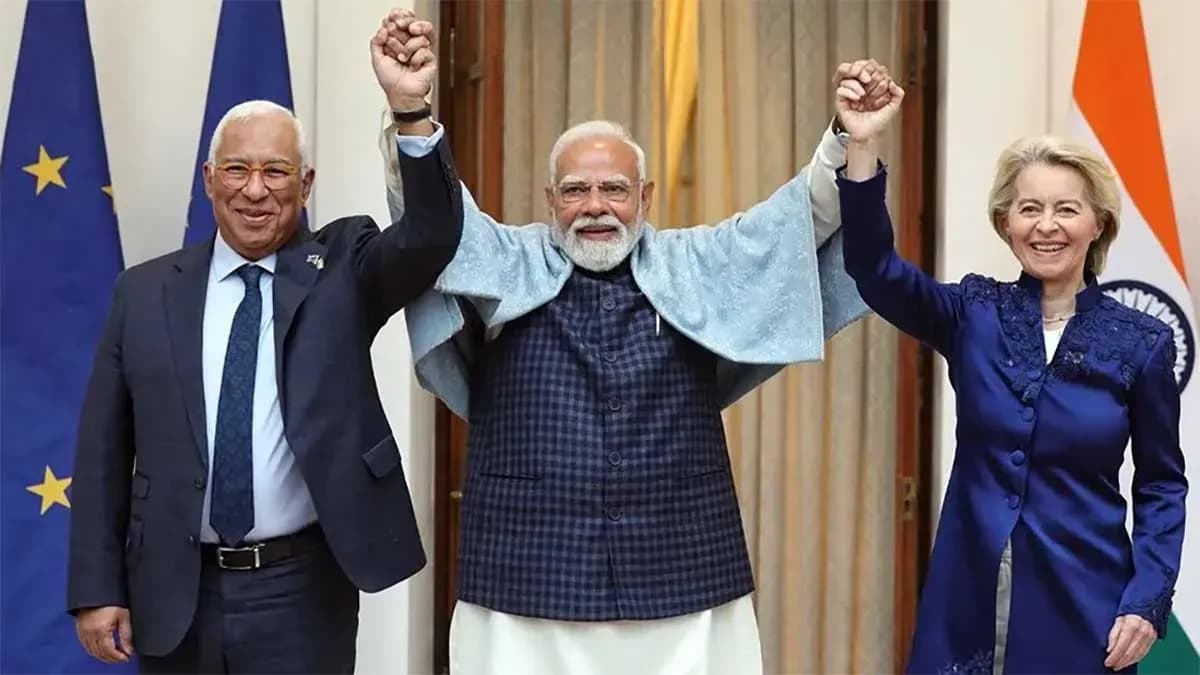 La Unión Europea e India firman el mayor acuerdo comercial de su historia tras casi dos décadas de negociaciones