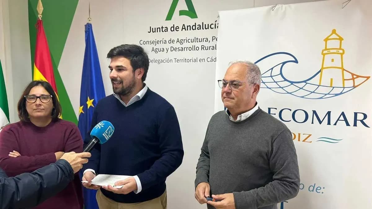 Red Ecomar Cádiz estudiará las pesquerías del litoral para definir una estrategia sostenible del sector artesanal