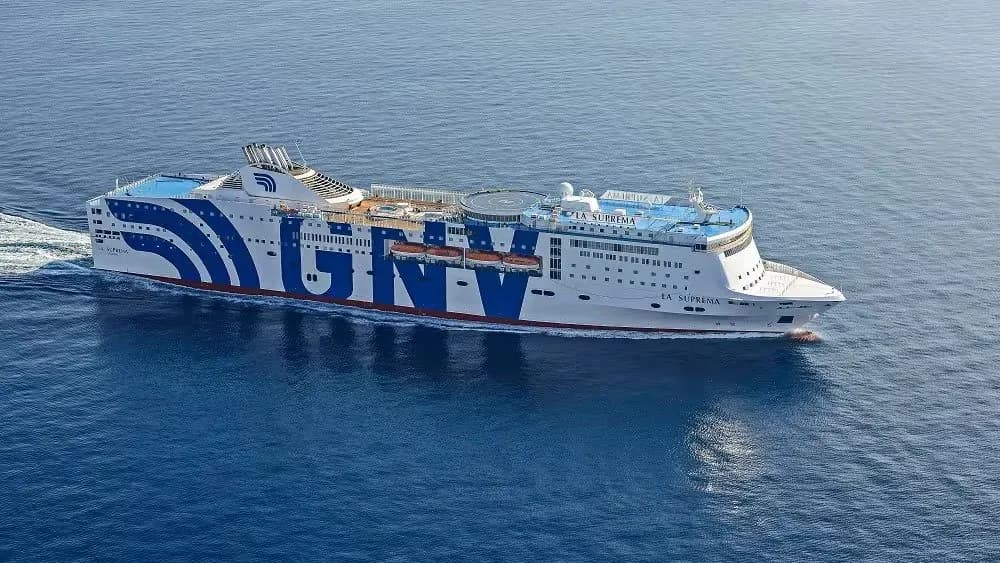 GNV incorporará buques propulsados por GNL en sus rutas entre España, Italia y Marruecos a partir de este verano