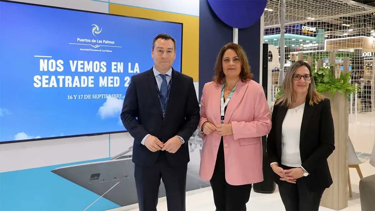 El Puerto de Las Palmas presenta en FITUR los detalles de la Seatrade Cruise Med 2026 que acogerá en septiembre