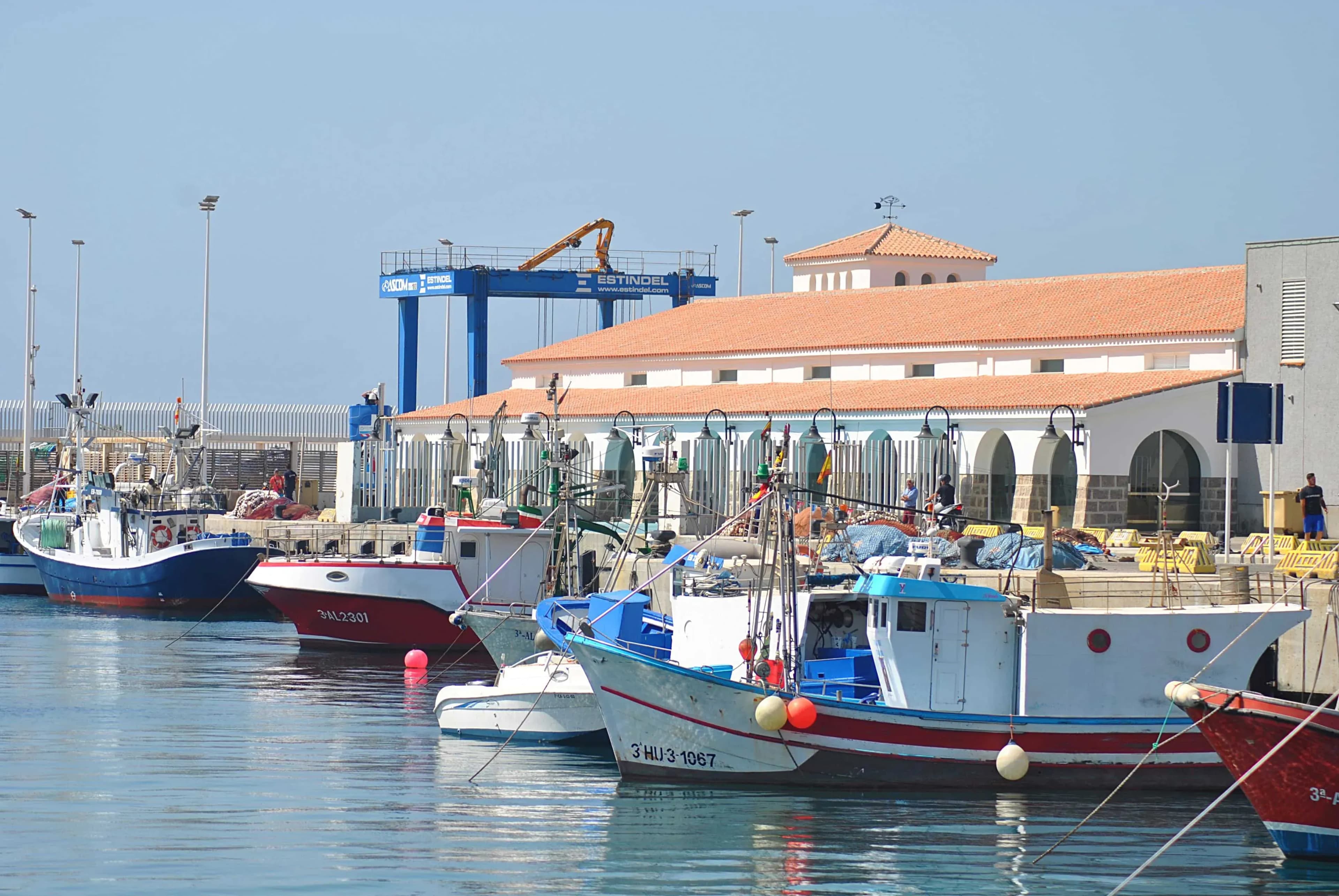 La APBA licita la electrificación del muelle pesquero de Tarifa