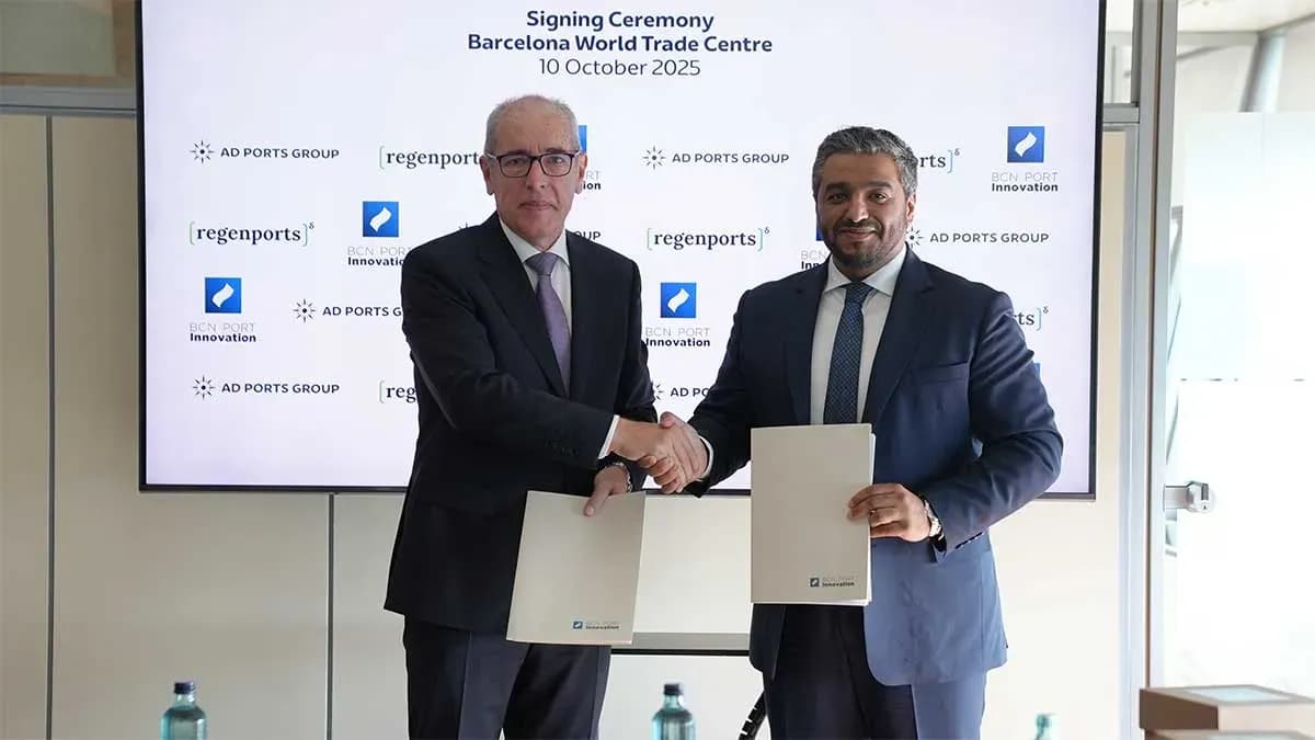 AD Ports Group se incorpora como primer socio del programa RegenPorts de la Fundación BCN Port Innovation