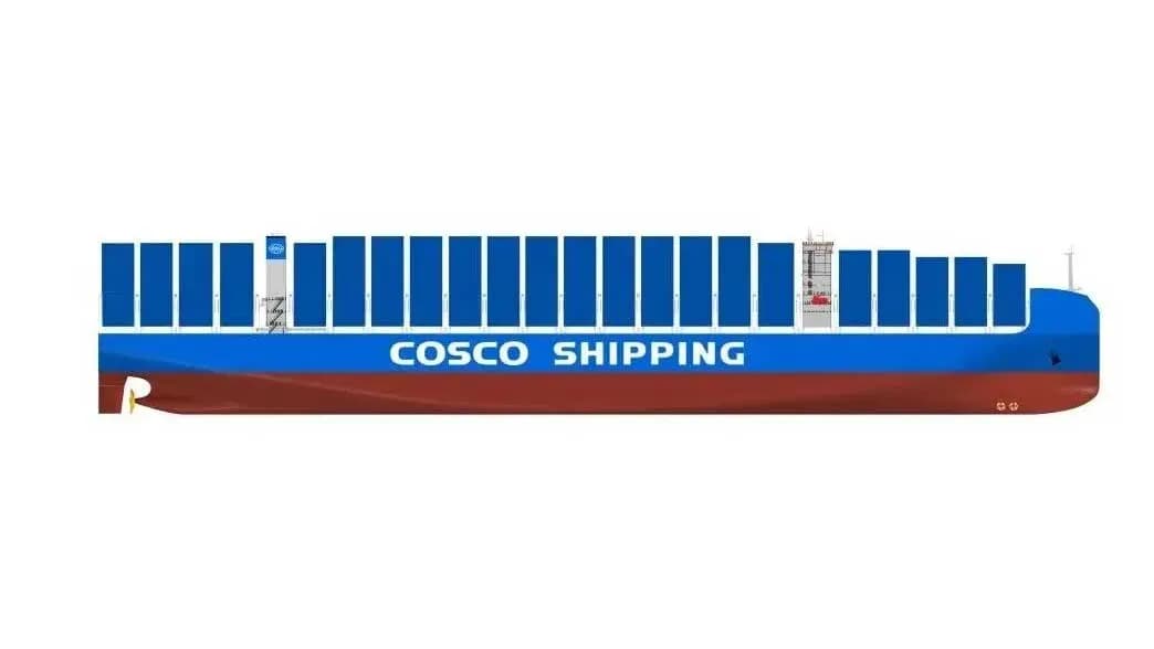 COSCO encarga doce portacontenedores de 18.000 TEU propulsados por GNL