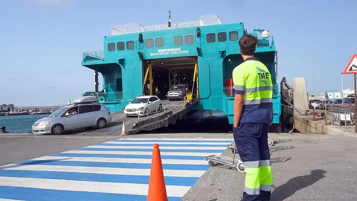 El puerto de Tarifa supera el millón y medio de pasajeros en 2025 con un crecimiento del 14%