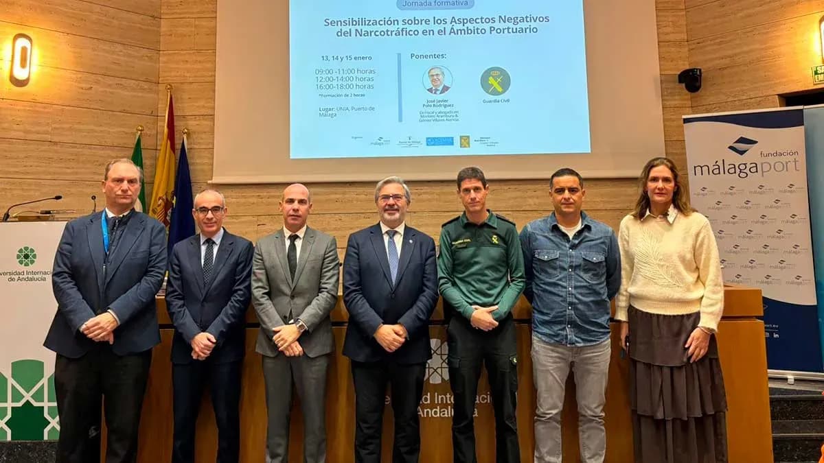 El Puerto de Málaga organiza las primeras jornadas nacionales sobre narcotráfico en el sector portuario