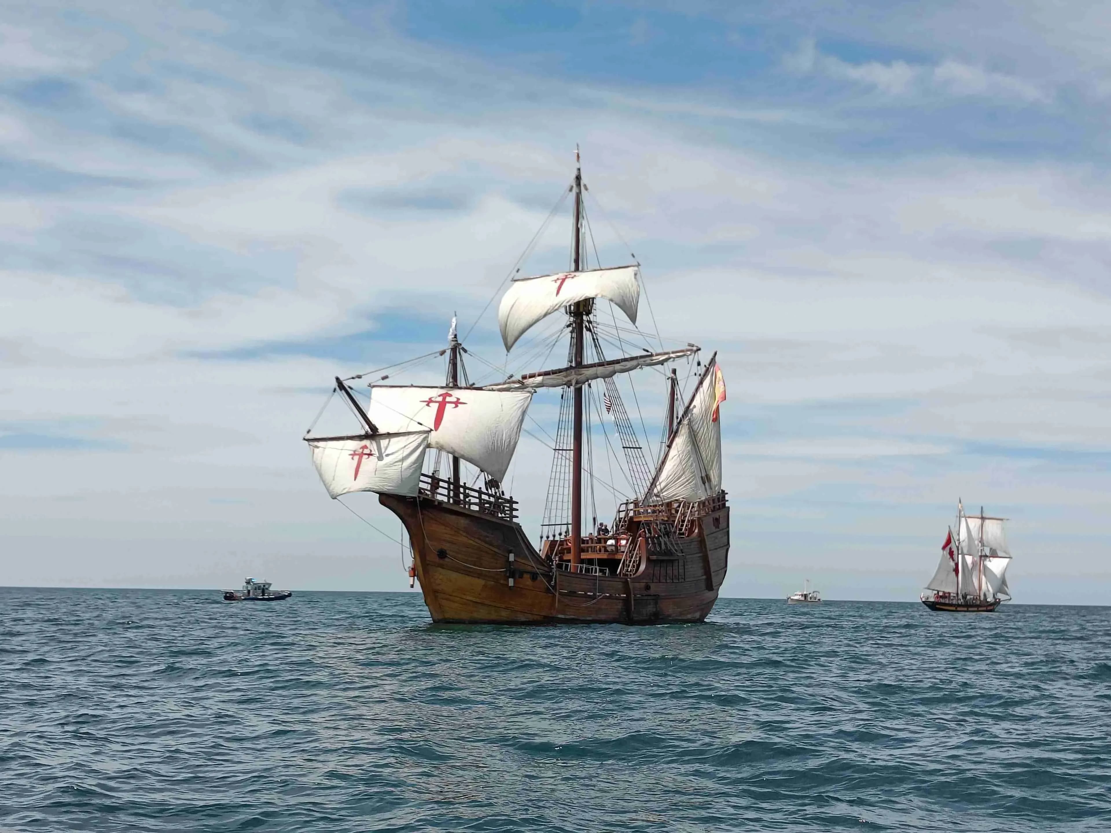 La réplica de la Nao Victoria abre al público en Algeciras del 14 al 25 de enero