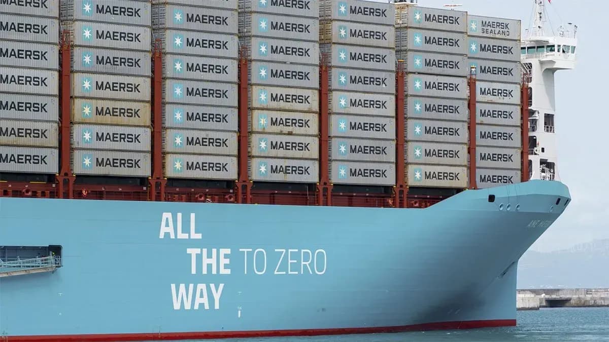 Maersk evalúa el etanol como combustible alternativo para reducir su dependencia de China