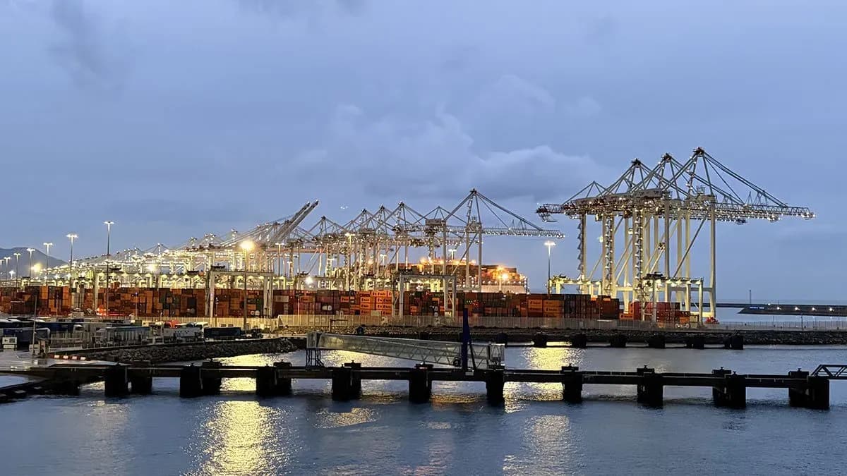 Marruecos confirma la operatividad del puerto Nador West Med para 2026 y Dakhla Atlantique en 2028