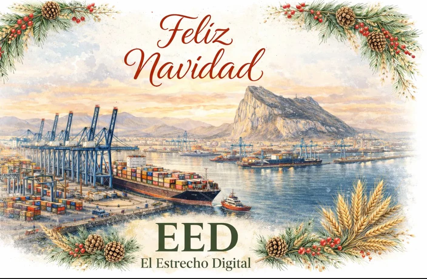 El Estrecho Digital les desea unas Felices Fiestas